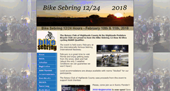 Desktop Screenshot of bikesebring.org